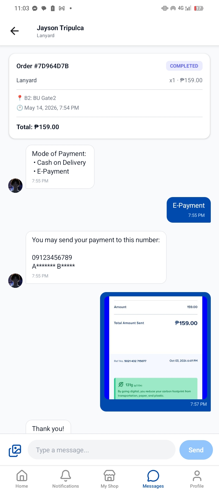 Messages